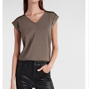 Express Grey Blouse